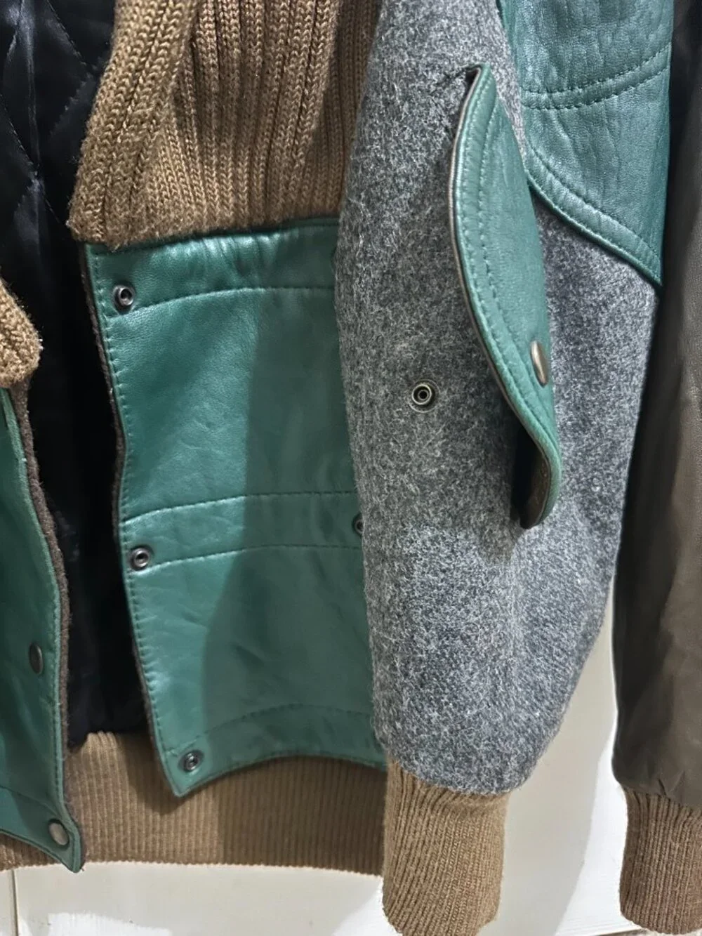 Vintage Guy Laroche Paris Large Bomber Jacket made in Korea